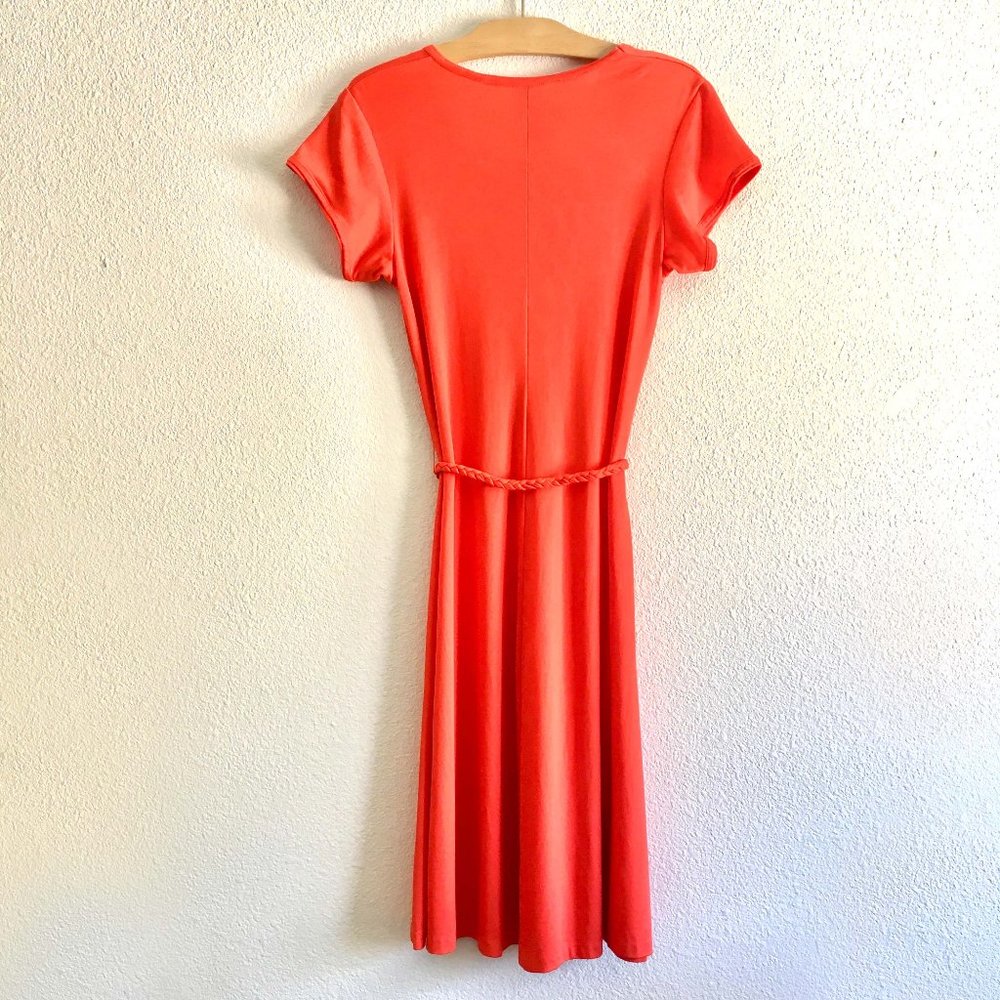 Vintage Orange Dress - Picture 2 of 5